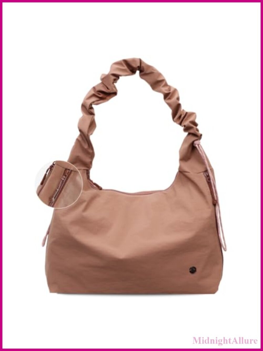 Extra Large Slouchy Nylon Hobo Bag Crossbody Shoulder Bag for Women